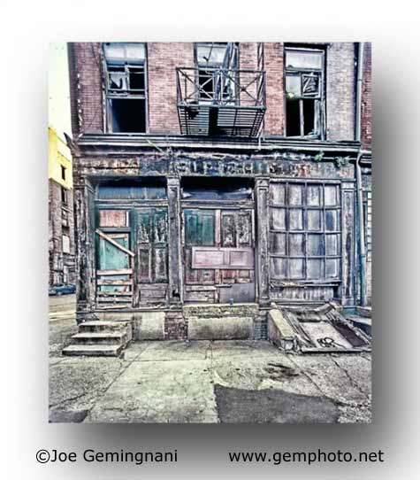 Photo of bldg as Art - photo by Joe Gemignani